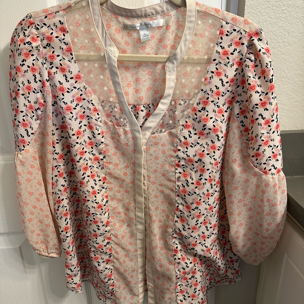 Floral Print Women's Top
